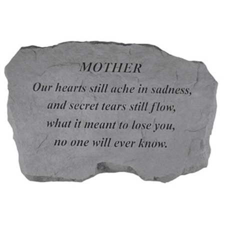 KAY BERRY INC Kay Berry- Inc. 98620 Mother-Our Hearts Still Ache In Sadness - Memorial - 16 Inches x 10.5 Inches x 1.5 Inches 98620